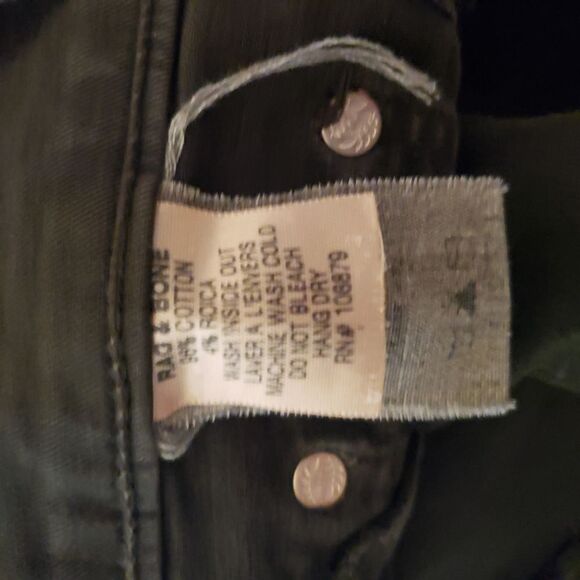 Rag & Bone The Legging Jeans Size 26 - Picture 11 of 11